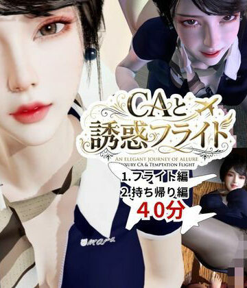 【40分】CAと快楽空の旅―誘惑フライトでお持ち帰り―|3DCG❤REAL PARALLELSー評価